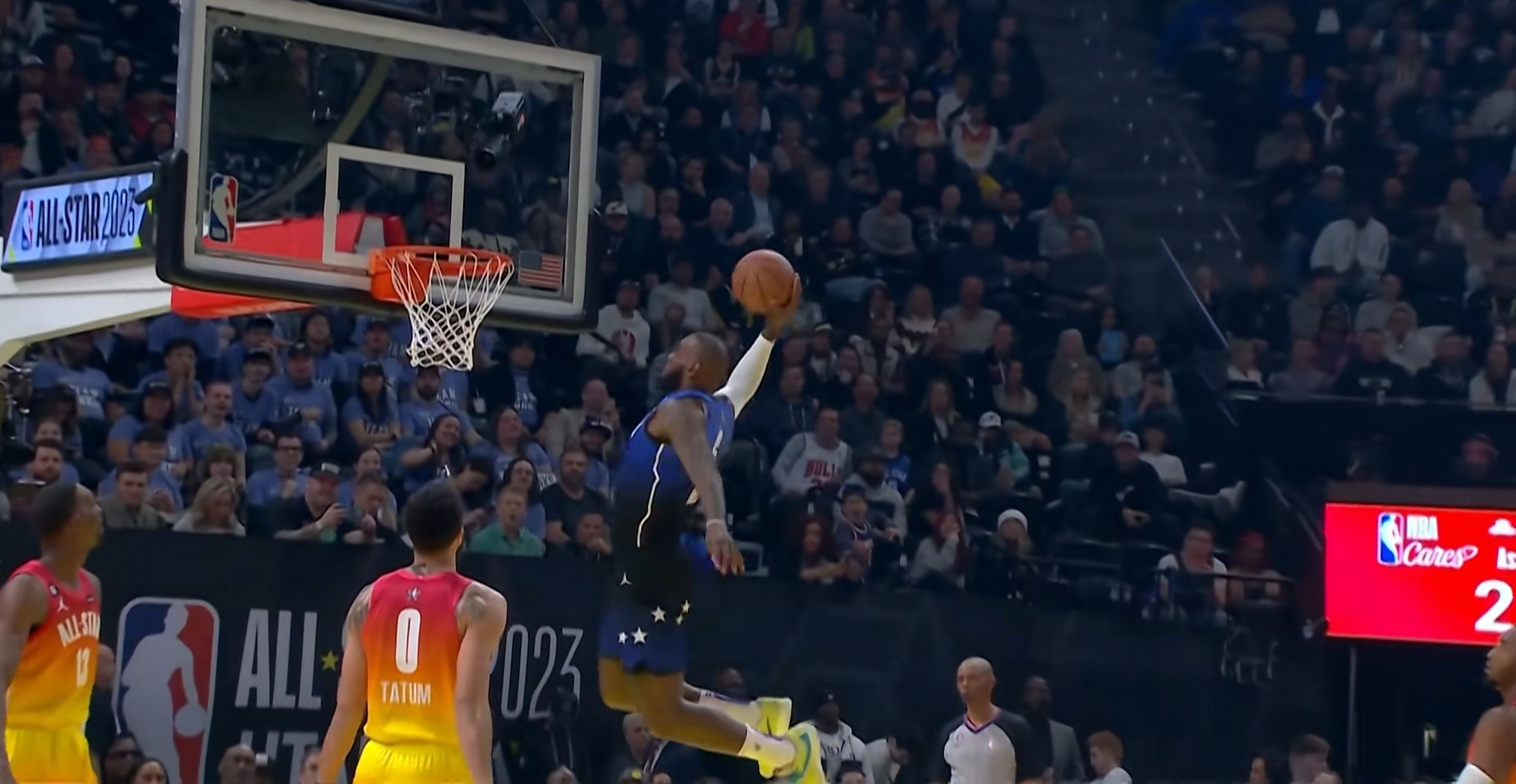 包含全明星赛周末国际准球员展现绝技，获得瞩目的词条