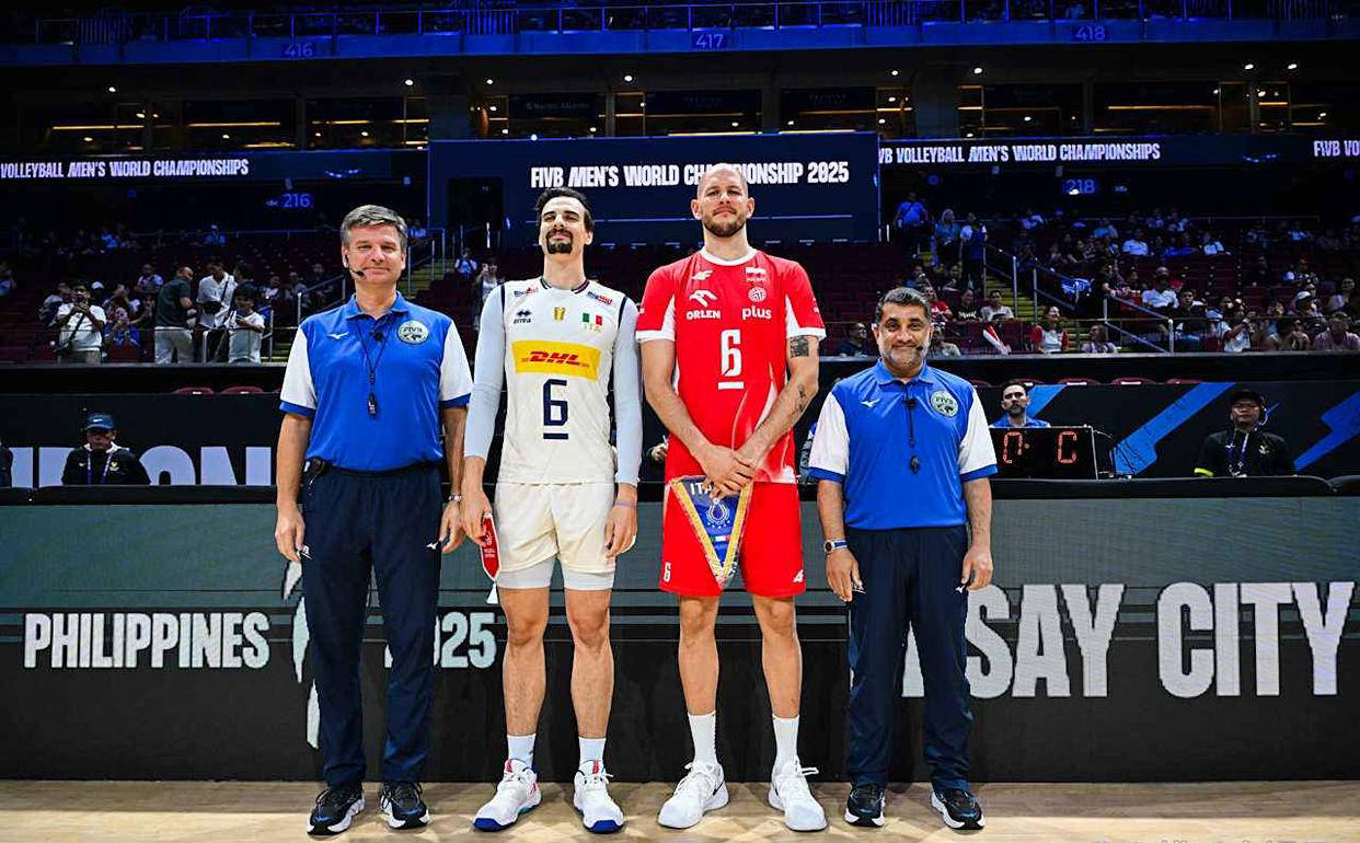 俄罗斯击败意大利，晋级男子排球决赛